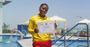 professionally trained lifeguard saved two year old boy from drowning